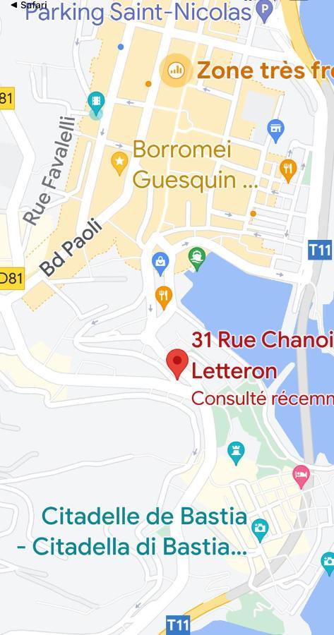 Pres Du Vieux Port Studio Terrasse Vue Degagee Eglise De Saint Jean باستيا المظهر الخارجي الصورة